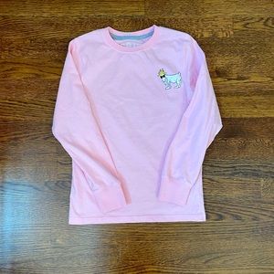 GOAT long sleeve t-shirt - size youth medium